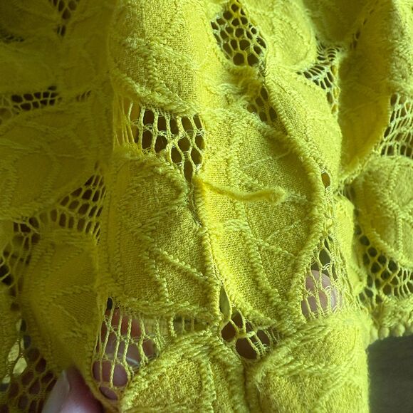 Genuine Kids by OshKosh Yellow Lace Dress Girls' 4T - Picture 9 of 12